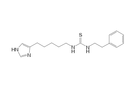 N-(2-Phenylethyl)-N'-[5-(4(5)-imidazolyl)pentyl]thiourea oxalate