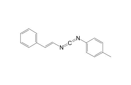 N-(p-Tolyl)-N'-(2-phenylvinyl)carbodiimide