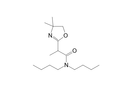 N,N-Di-n-butyl-2-(4,5-dihydro-4,4-dimethyloxazol-2-yl)propanamide