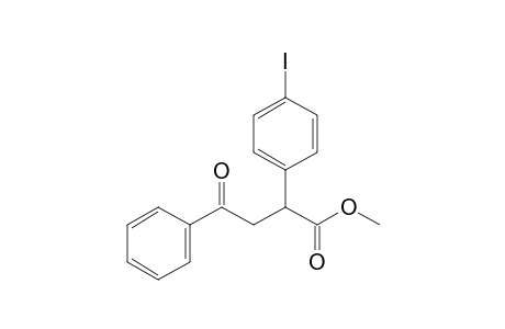 beta-benzoyl-p-iodohydratropic acid, methyl ester