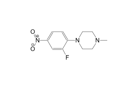 piperazine, 1-(2-fluoro-4-nitrophenyl)-4-methyl-