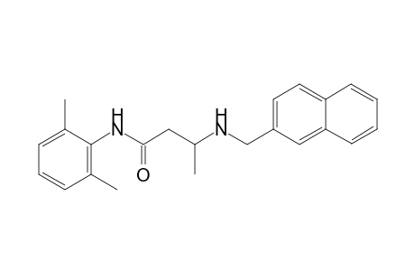 N-(2,6-Dimethylphenyl)-3-[(naphthalen-2-ylmethyl)amino]butanamide