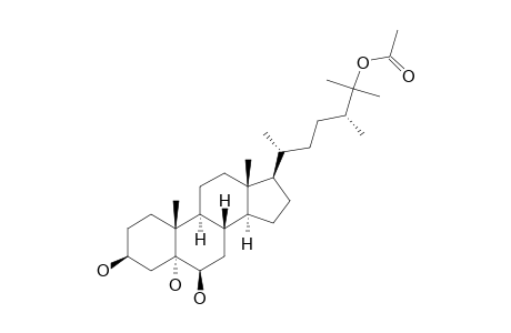 (24S)-ERGOSTANE-3-BETA,5-ALPHA,6-BETA,25-TETRAOL-25-MONOACETATE