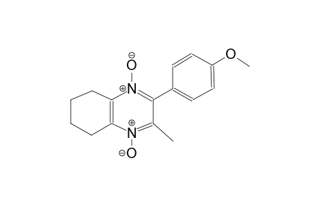 quinoxaline, 5,6,7,8-tetrahydro-2-(4-methoxyphenyl)-3-methyl-, 1,4-dioxide
