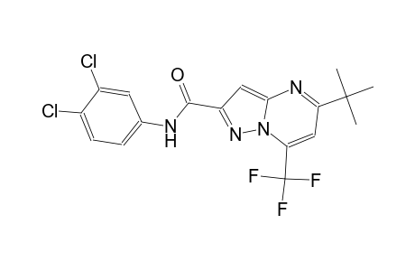 5-tert-butyl-N-(3,4-dichlorophenyl)-7-(trifluoromethyl)pyrazolo[1,5-a]pyrimidine-2-carboxamide