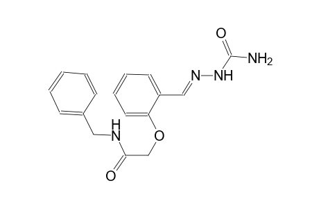 2-(2-{(E)-[(aminocarbonyl)hydrazono]methyl}phenoxy)-N-benzylacetamide