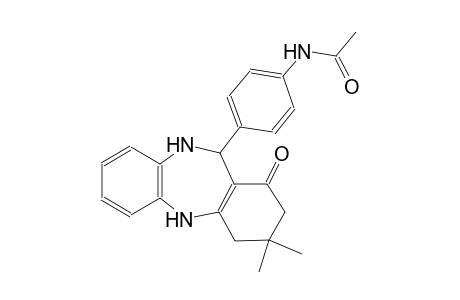 N-[4-(3,3-Dimethyl-1-oxo-2,3,4,5,10,11-hexahydro-1H-dibenzo[b,E][1,4]diazepin-11-yl)-phenyl]-acetamide