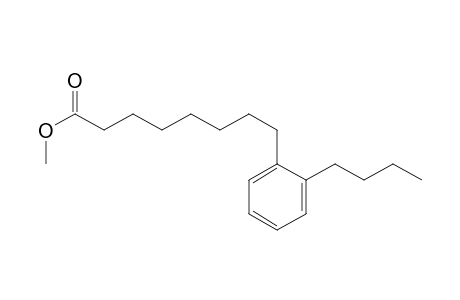 Benzeneoctanoic acid, 2-butyl-, methyl ester