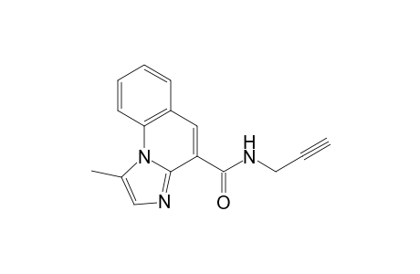 1-Methyl-N-prop-2-ynyl-4-imidazo[1,2-a]quinolinecarboxamide