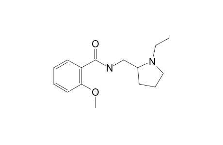 N-[(1-ethylpyrrolidin-2-yl)methyl]-2-methoxybenzamide