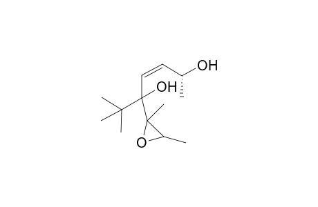 (-)-(2R,3Z)-5-tert-Butyl-6,7-epoxy-6-methyloct-3-ene-2,5-diol