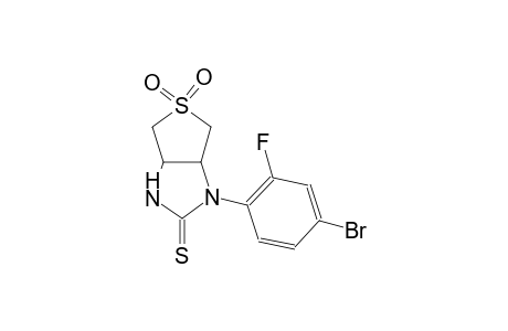 1-(4-bromo-2-fluorophenyl)tetrahydro-1H-thieno[3,4-d]imidazole-2(3H)-thione 5,5-dioxide