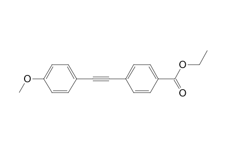 Ethyl 4-((4-methoxyphenyl)ethynyl)benzoate