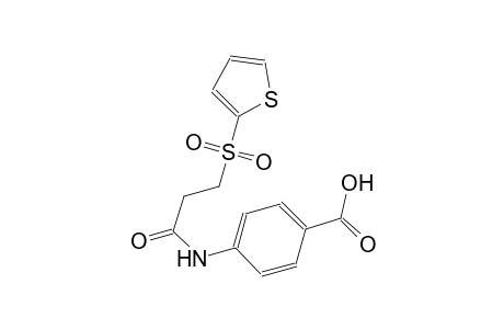 benzoic acid, 4-[[1-oxo-3-(2-thienylsulfonyl)propyl]amino]-