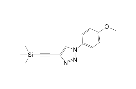 4-(Trimethylsilylethynyl)-1-(4-methoxyphenyl)-1H-1,2,3-triazole