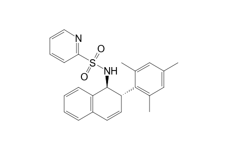 (1S*,2S*)-2-(2',4',6'-Trimethylphenyl)-N-[(2'-pyridyl)sulfonyl]-1,2-dihydronaphthalen-1-amine