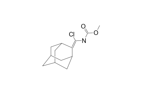 N-(2-adamantylidene-chloro-methyl)carbamic acid methyl ester