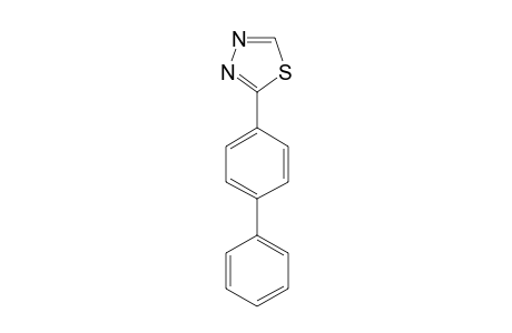 2-[(4-PHENYL)-PHENYL]-1,3,4-THIADIAZOLE
