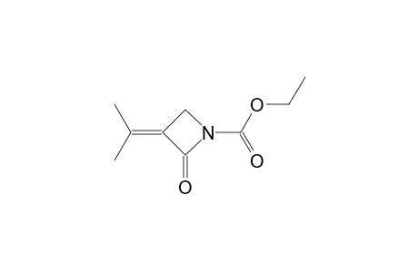 N-ETHOXYCARBONYL-3-ISOPROPYLIDENE-AZETIDIN-2-ONE