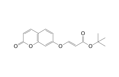 tert-Butyl (E)-3-[(2-Oxo-2H-chromen-7-yl)oxy]prop-2-enoate