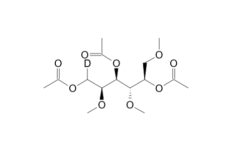 1,3,5-tri-O-acetyl-(1-deuterio)-2,4,6-tri-O-methyl-D-galactitol