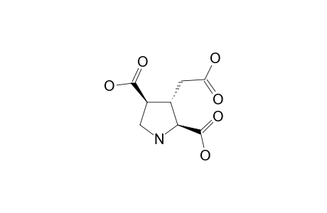(2S,3S,4S)-3-(carboxymethyl)pyrrolidine-2,4-dicarboxylic acid