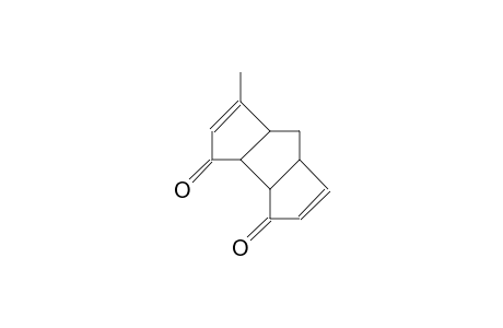 5-Methyl-cis, syn,cis-tricyclo(6.3.0.0/2,6/)undeca-4,9-diene-3,11-dione