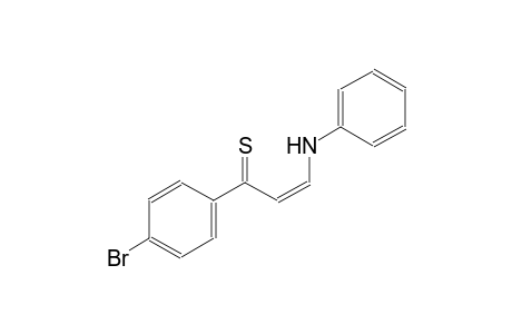 2-propene-1-thione, 1-(4-bromophenyl)-3-(phenylamino)-, (2Z)-