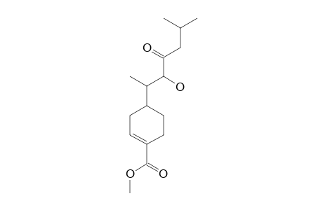 METHYL-4-(2-HYDROXY-1,5-DIMETHYL-3-OXOHEXYL)-1-CYCLOHEXENE-1-CARBOXYLATE