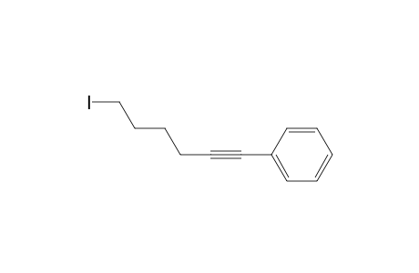 Benzene, (6-iodo-1-hexynyl)-