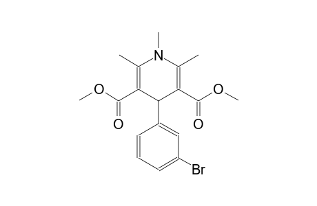 dimethyl 4-(3-bromophenyl)-1,2,6-trimethyl-1,4-dihydro-3,5-pyridinedicarboxylate