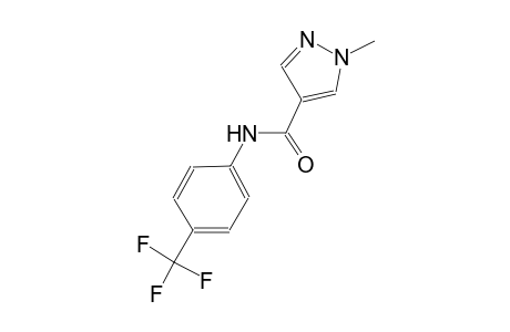 1-methyl-N-[4-(trifluoromethyl)phenyl]-1H-pyrazole-4-carboxamide