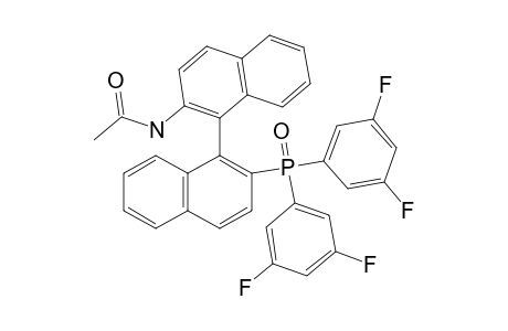 (S)-2-N-ACETYL-2'-[BIS-(3,5-DIFLUOROPHENYL)-PHOSPHINOYL]-1,1'-BINAPHTHYL