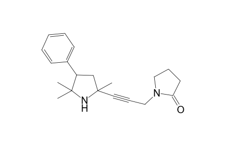 1-[3-(2,5,5-Trimethyl-4-phenyl-pyrrolidin-2-yl)-prop-2-ynyl]-pyrrolidin-2-one