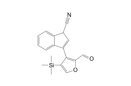 3-[2'-Formyl-4'-(trimethylsilyl)-3'-furyl-1H-indene-1-carbonitrile