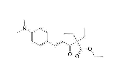 ethyl (4E)-5-[4-(dimethylamino)phenyl]-2,2-diethyl-3-oxo-4-pentenoate
