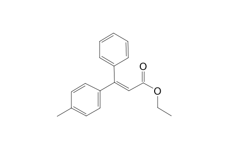 (E)-3-(4-methylphenyl)-3-phenyl-2-propenoic acid ethyl ester