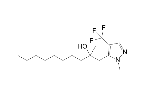 N-Methyl-5-[(methyl)(hydroxy)(nonyl)]methyl-4-trifluoromethylpyrazole