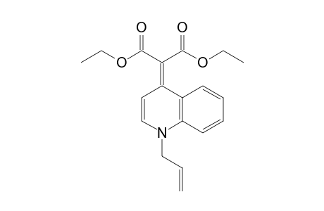 N-Allyl-4-[bis(ethoxycarbonyl)methylene]quinoline