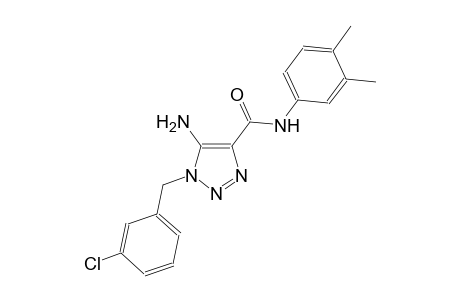 1H-1,2,3-triazole-4-carboxamide, 5-amino-1-[(3-chlorophenyl)methyl]-N-(3,4-dimethylphenyl)-