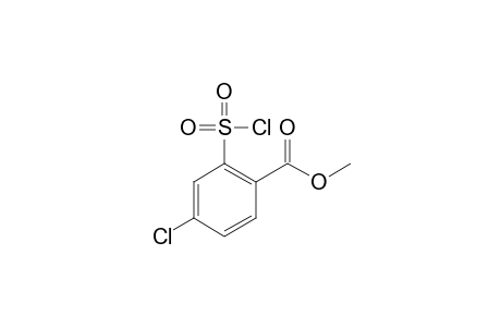 Benzoic acid, 4-chloro-2-(chlorosulfonyl)-, methyl ester