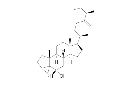 [6-3H]-(25R)-24-Methylene-27-methyl-3.alpha.,5-cyclocholestan-6.alpha.-ol