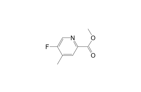 Methyl 5-fluoro-4-methyl-2-pyridinecarboxylate