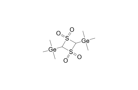 trimethyl-(1,1,3,3-tetraketo-4-trimethylgermyl-1,3-dithietan-2-yl)germane