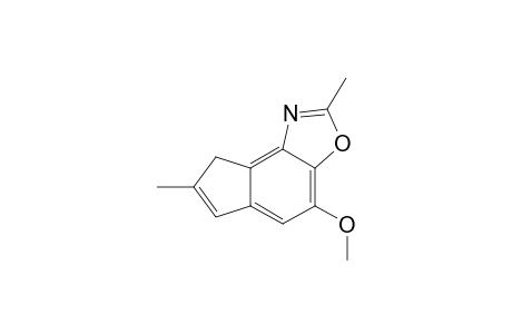 4-Methoxy-2,7-dimethyl-8H-indeno[4.5-d]oxazole