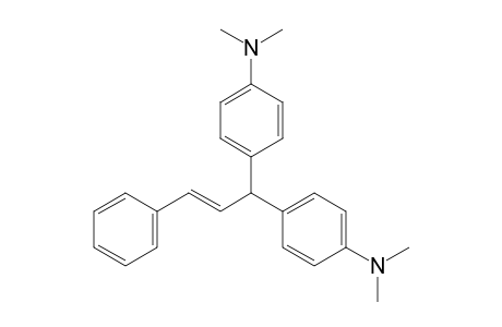 (E)-4,4'-(3-phenylprop-2-ene-1,1-diyl)bis(N,N-dimethylaniline)