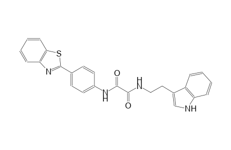 ethanediamide, N~1~-[4-(2-benzothiazolyl)phenyl]-N~2~-[2-(1H-indol-3-yl)ethyl]-