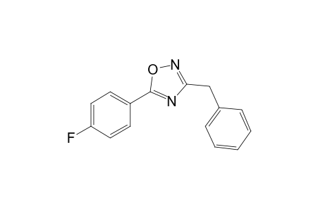 3-Benzyl-5-(p-fluorophenyl)-1,2,4-oxadiazole