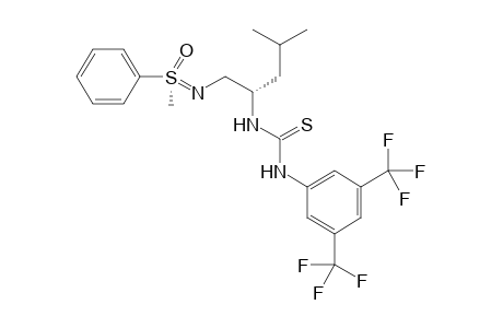 (RS,SC)-N-[3,5-Bis(trifluoromethyl)phenyl]-N'-[1'-(S-methyl-S-phenylsulfonimidoylmethyl)-3'-methylbutyl]thiourea