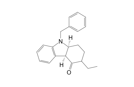 cis-3-Ethyl-9-benzylhexahydrocarbazol-4-one isomer